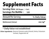 Absonutrix Motherwort Flowering Herb Extract 650 mg per serving 4 oz Big Bottle 120 Days Supply