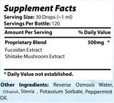 Absonutrix Fucoidan with Shitake Mushroom Liquid helps support Immunity